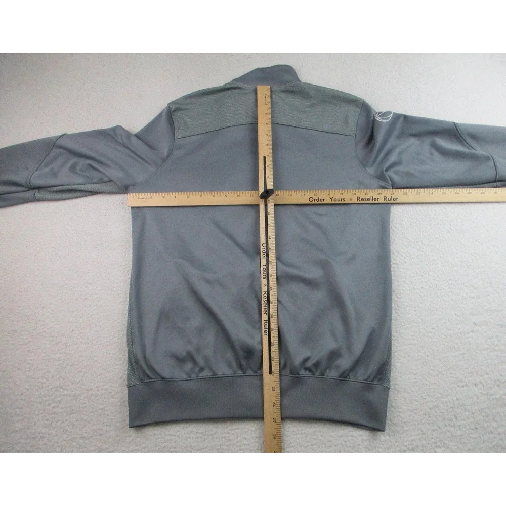 Nike Jordan Dri-FIT Jacket Mens Medium‎ Gray Full Zip Track Jumpman 696736-065